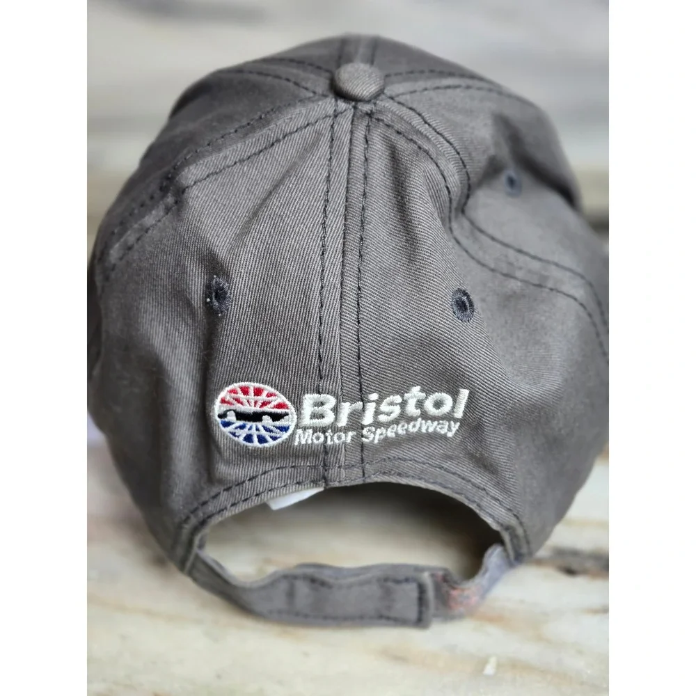 Battle at Bristol 2016 Virginia Tech vs Tennessee Football Hat Gray Baseball Cap